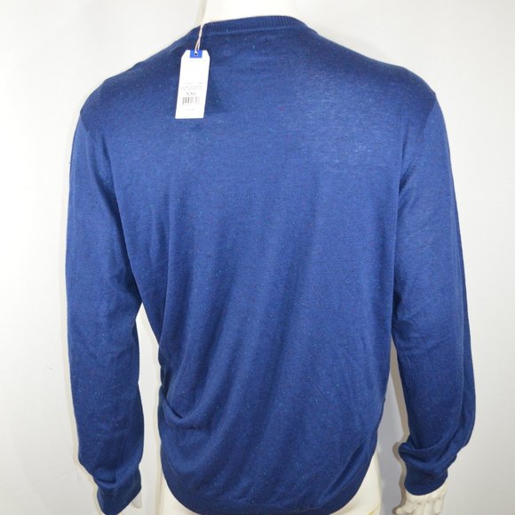 Southern Tide Men's Sweater XXL Nep Knit Crew Blue - Picture 2 of 2